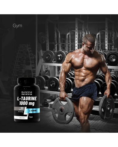 Taurine 1000 mg 180 capsules
