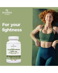 Glucomannan high strength capsules with B3, Chromium, Inulin