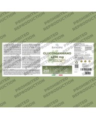 Glucomannan high strength capsules with B3, Chromium, Inulin