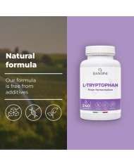 L tryptophan 240 capsules for sleep and mental wellbeing