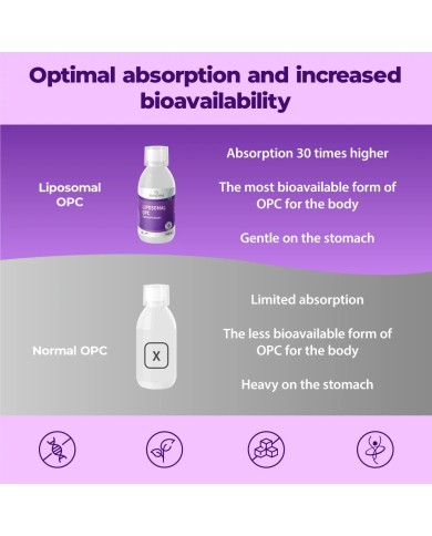 Liposomal OPC - Antioxydant grape seed extract