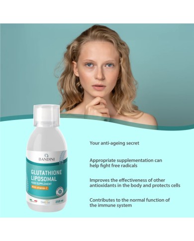 Liposomal glutathione with Vitamin C effective antioxidant