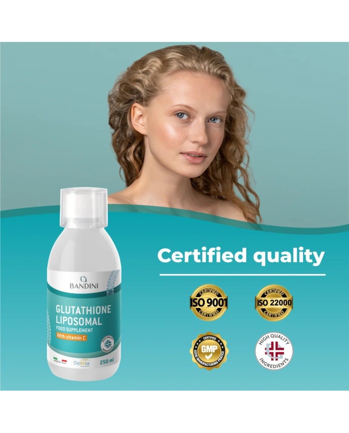 Liposomal glutathione with Vitamin C effective antioxidant