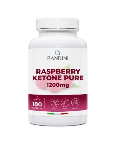 Pure Raspberry Ketone food supplement 180 capsules
