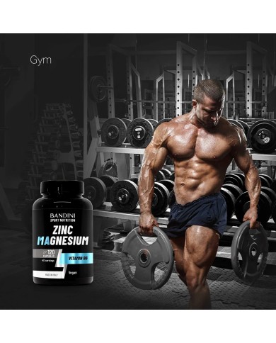 ZMA 120 fatigue-reducing Zinc & Magnesium capsules
