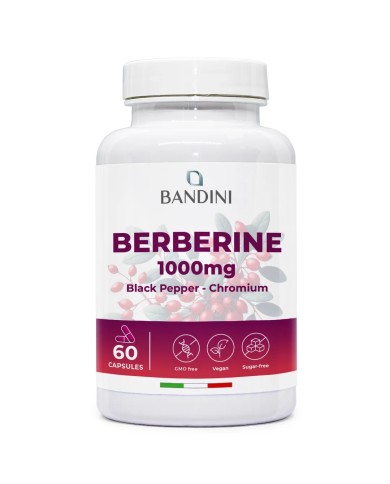 Berberine 60 capsules for digestive and liver health