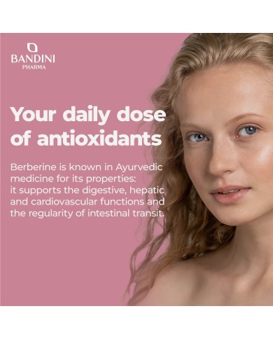 Berberine 60 capsules for digestive and liver health