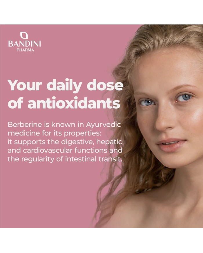 Berberine 60 capsules for digestive and liver health