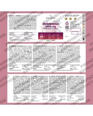 Berberine 60 capsules for digestive and liver health