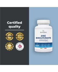 Zinc Bisglycinate 400 tablets | Bone, hair, nail & immune health