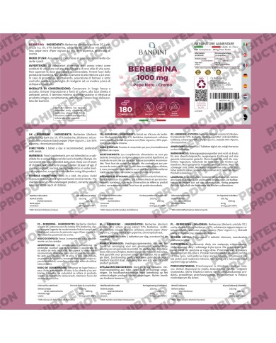 Berberine tablets improves digestion and metabolism