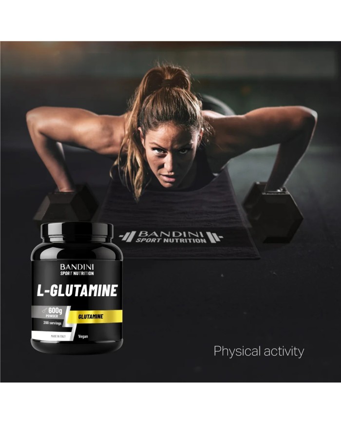 Glutamine powder 600g - Amino acid for muscle recovery
