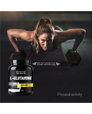 Glutamine powder 600g - Amino acid for muscle recovery