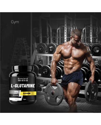 Glutamine powder 600g - Amino acid for muscle recovery