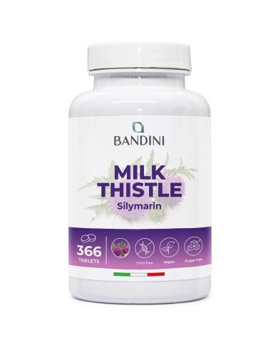 Milk thistle tablets for the liver and digestion