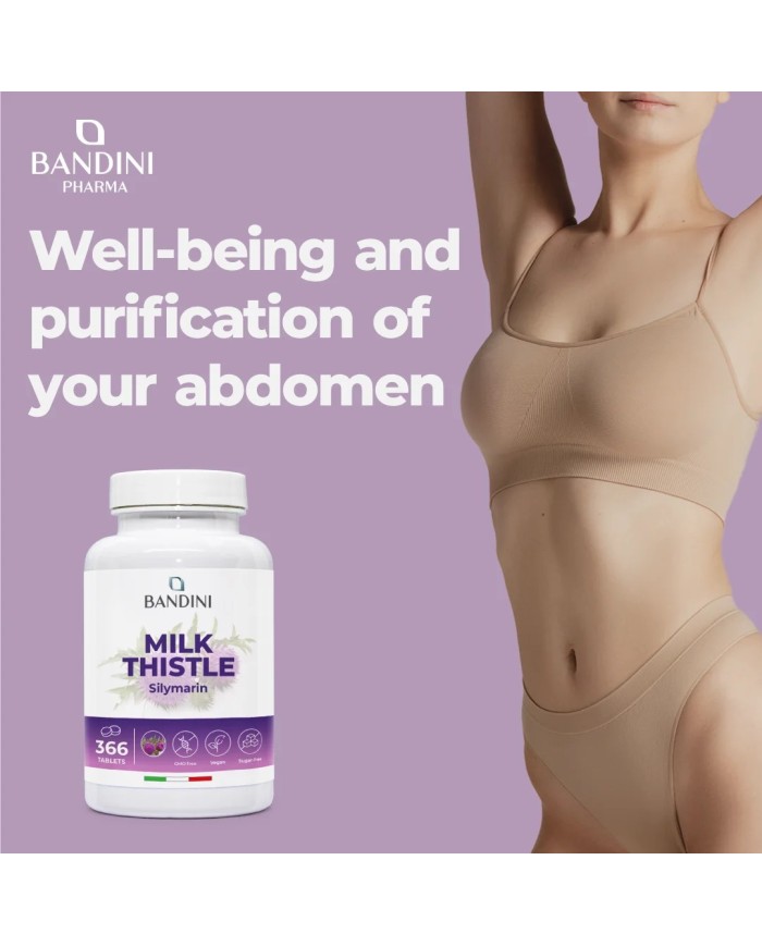 Milk thistle tablets for the liver and digestion