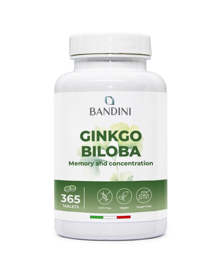 Ginkgo Biloba with Siberian ginseng - 365 tablets