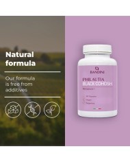 Black cohosh capsules for menopausal symptoms