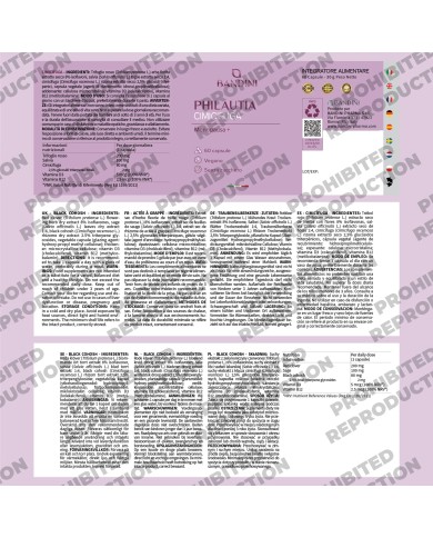 Black cohosh capsules for menopausal symptoms