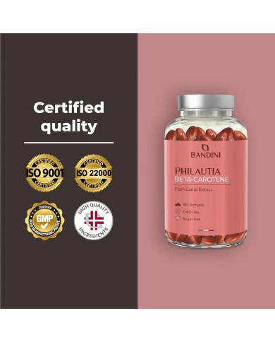 Beta carotene softgel tanning and skin supplement