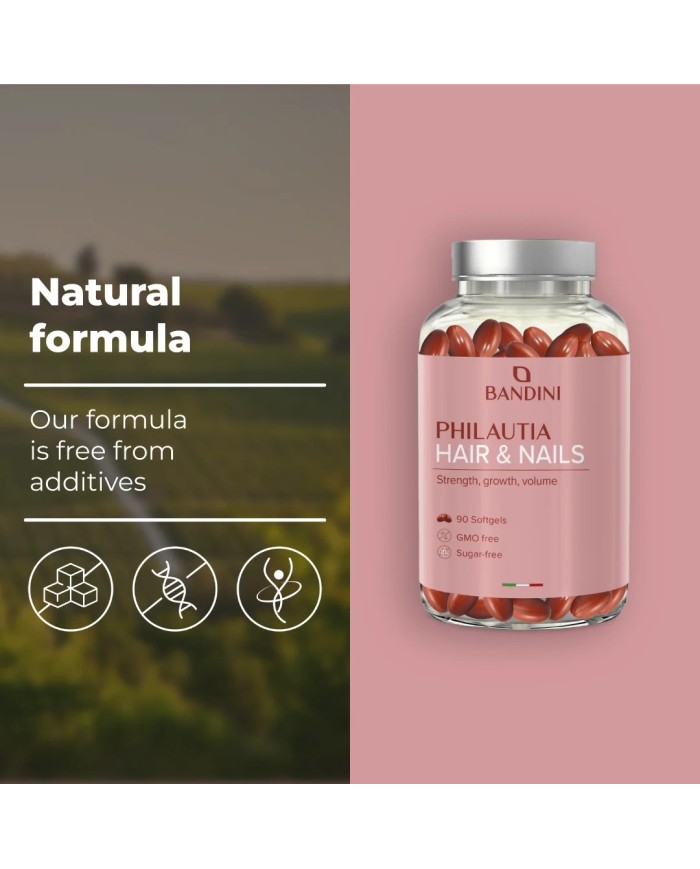 Hair and Nails food supplement - 90 softgels
