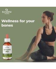 Vitamin K2 MK-7 in drops for Normal Bones and Blood Clotting