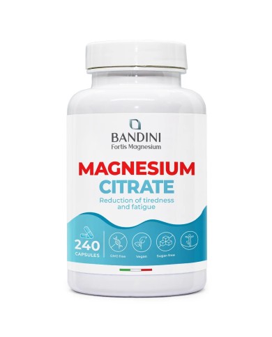 Magnesium citrate capsules for fatigue