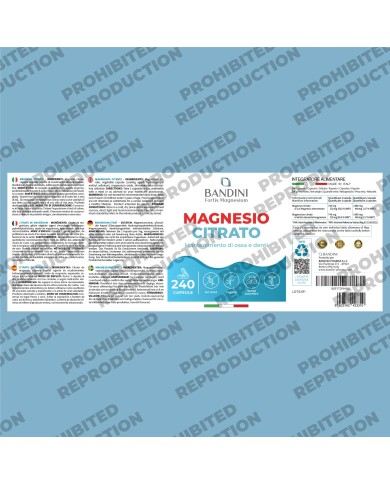 Magnesium citrate capsules for fatigue