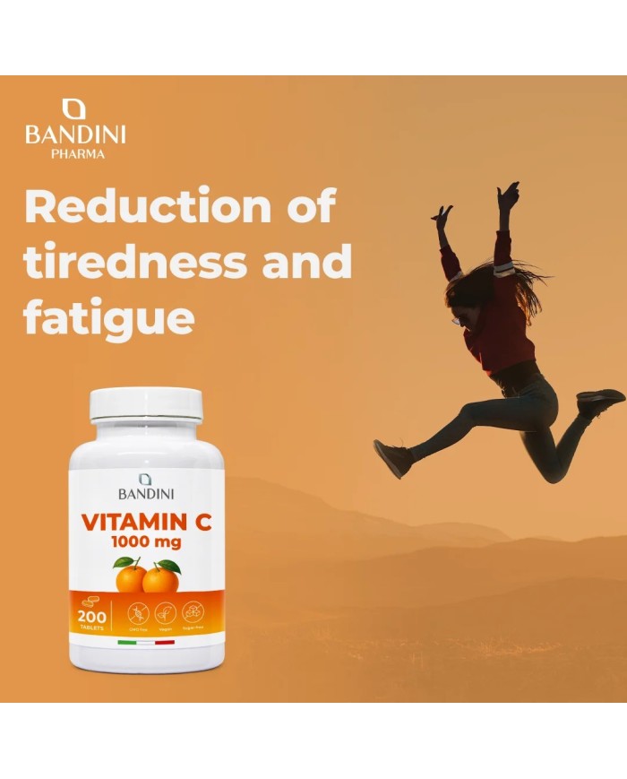 Vitamin C 200 tablets for the immune system