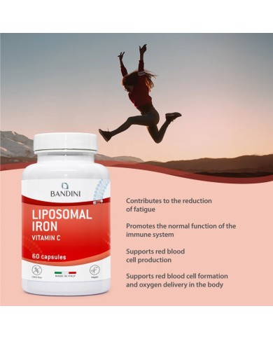 Bandini® - Liposomal Iron 60 Capsules with Vitamins
