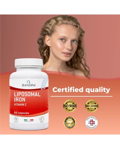 Bandini® - Liposomal Iron 60 Capsules with Vitamins