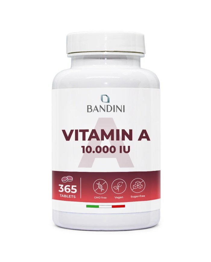 Vitamin A 365 tablets for skin, eyesight, iron metabolism