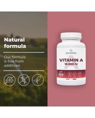 Vitamin A 365 tablets for skin, eyesight, iron metabolism