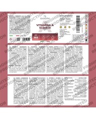 Vitamin A 365 tablets for skin, eyesight, iron metabolism