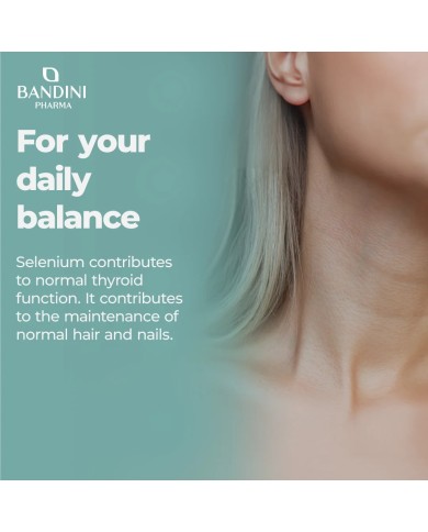 Selenium 100μg supplement 365 tablets for one year supply