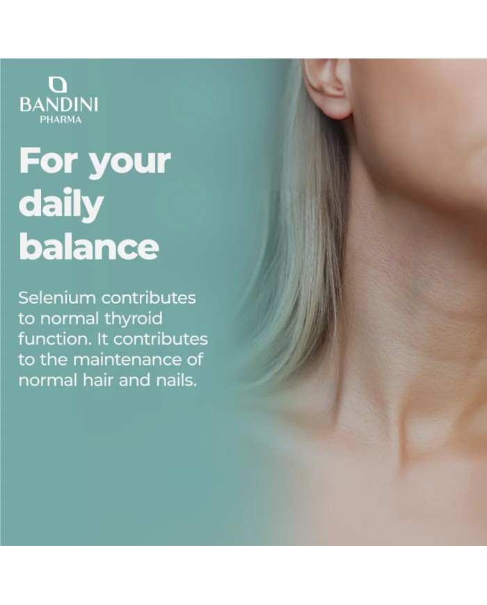 Selenium 100μg supplement 365 tablets for one year supply