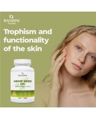 Hemp seed oil cold-pressed - 180 softgels