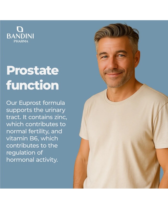 Euprost Saw palmetto 180 capsules for prostate health