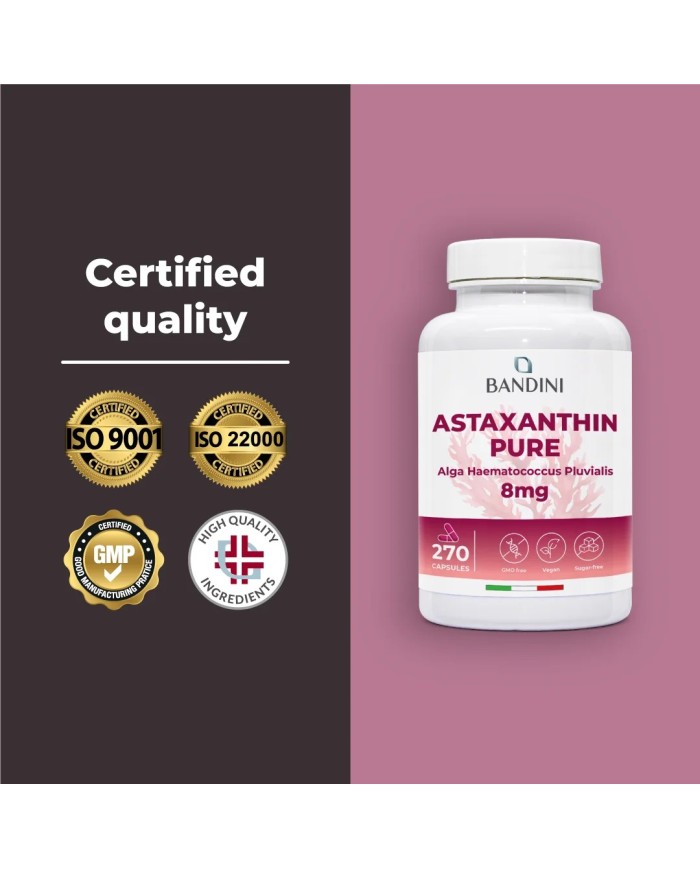 Astaxanthin 8mg 270 capsules | Antioxidant oleoresin