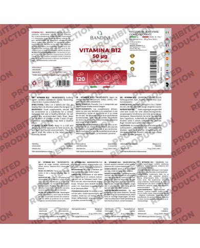 Vitamin B12 sublingual 120 tablets