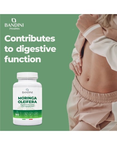 Moringa oleifera capsules for weight control