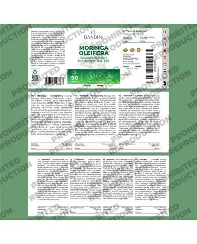 Moringa oleifera capsules for weight control