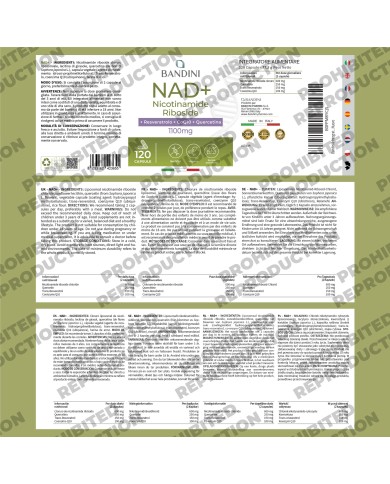 Liposomal NAD+ 120 capsules