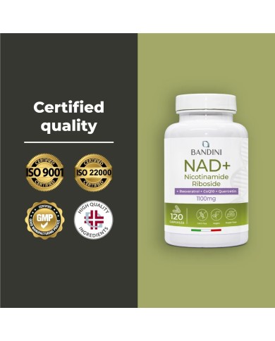 Liposomal NAD+ 120 capsules
