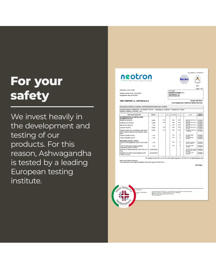 Ashwagandha Complex KSM-66 capsules with Rhodiola, Zinc, B6