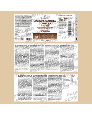 Ashwagandha Complex KSM-66 capsules with Rhodiola, Zinc, B6