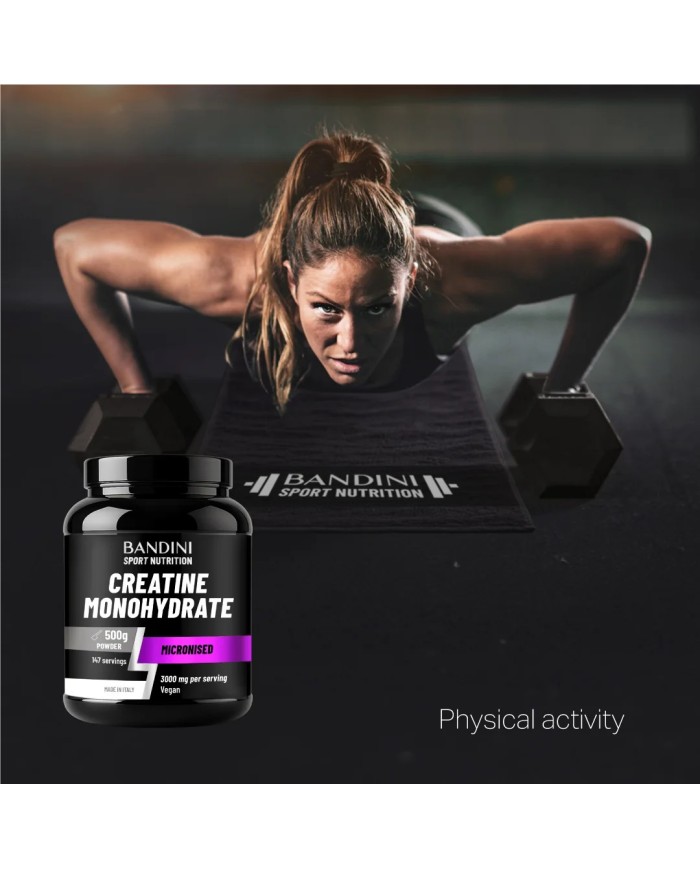 Creatine monohydrate powder 500g for intense training
