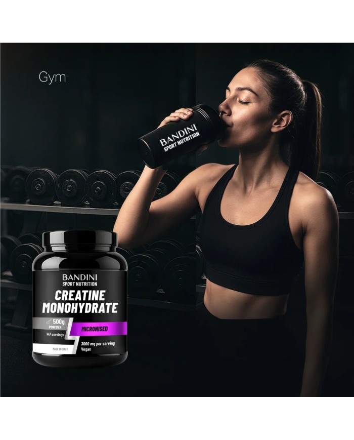 Creatine monohydrate powder 500g for intense training